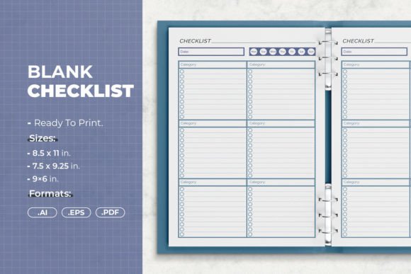 Download Blank Checklist Printable Template - Printable template Collection