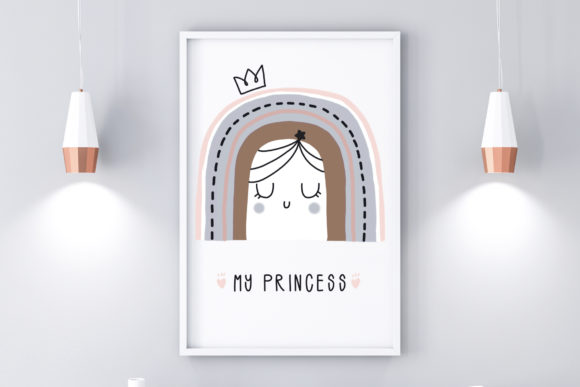 Download Nursery Wall Art - My Princess Cute WallArt - Wallart Collection