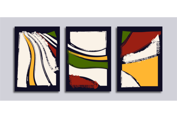 Download WallArt Poster Background Line and Brush - Wallart Collection