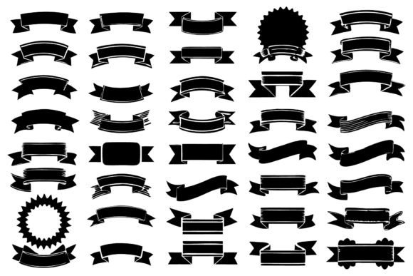 Download Banner, Banner Svg Bundle,Text Ribbon - Premium Bundle
