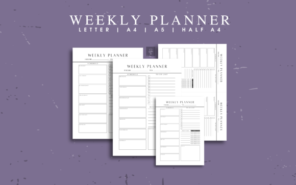 Download Weekly Planner Printable Template - Printable template Collection