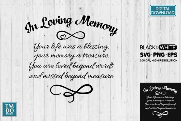Download Memorial Poem, in Loving Memory SVG, Rip - Loving memory Collection
